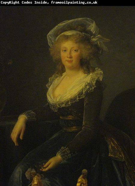 eisabeth Vige-Lebrun Portrait of Maria Teresa of Naples and Sicily